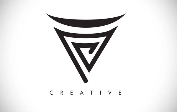 V Letter moderní módní design (logo). Logo V ikoně s ikonou-písmeno V — Stockový vektor