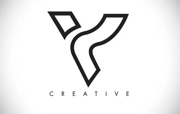 V Letter Modern Trendy Design. Логотип буквы V с режимом — стоковый вектор