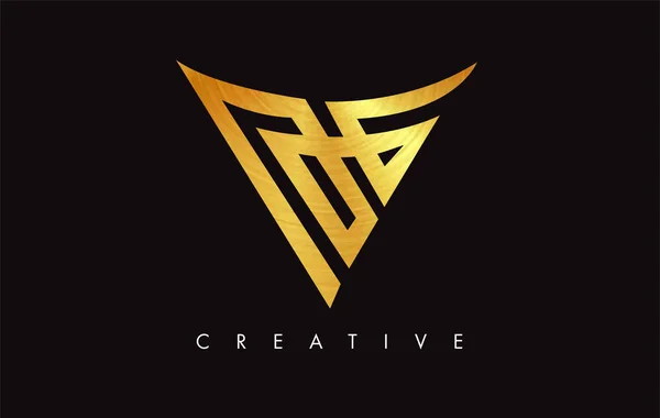 V gouden letter moderne trendy design logo. Letter V icon logo Wi — Stockvector