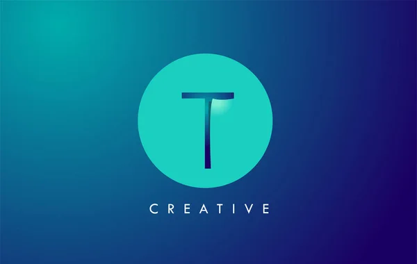 T Letter Logo Σχεδιασμός εικονιδίων με χαρτί κοπεί δημιουργικό βλέμμα Vector II — Διανυσματικό Αρχείο