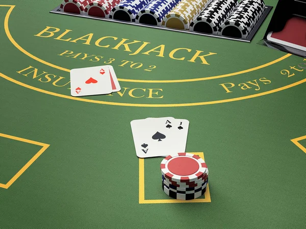 poker player at blackjack table in online casino