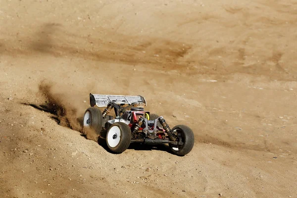 Carros Corrida Durante Corrida Rali — Fotografia de Stock