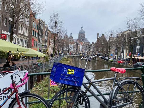 Bicicleta Amsterdam Holanda — Foto de Stock