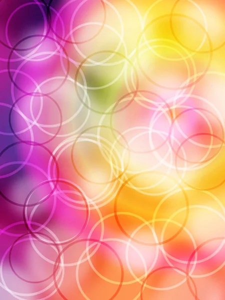 Abstract Bokeh Dots Colorful Background — Stock Photo, Image