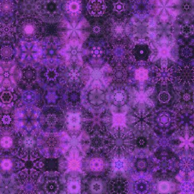 Soyut bokeh fraktal renkli doku