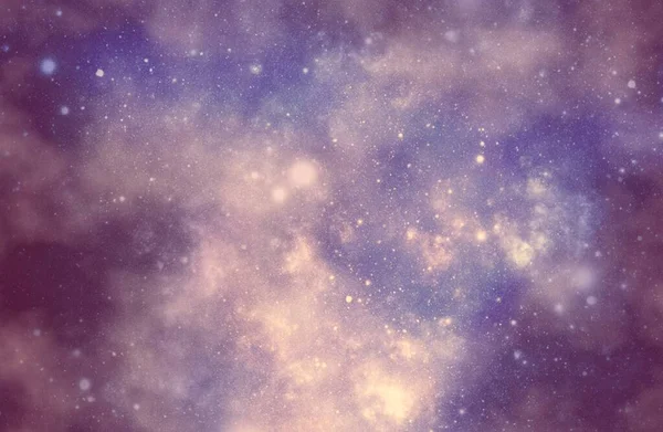 Világegyetemi Csillagok Elvont Illusztrációja — Stock Fotó