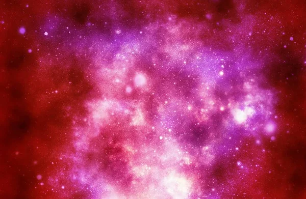 Ilustração Abstrata Das Estrelas Universo — Fotografia de Stock