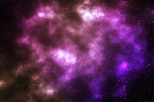 Evren yıldızlarının soyut çizimi