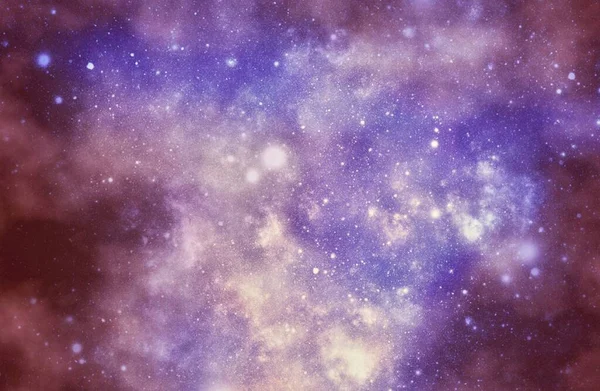 Evren Yıldızlarının Soyut Çizimi — Stok fotoğraf