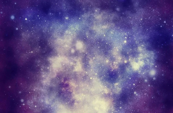 Abstraktní Ilustrace Hvězd Vesmíru — Stock fotografie
