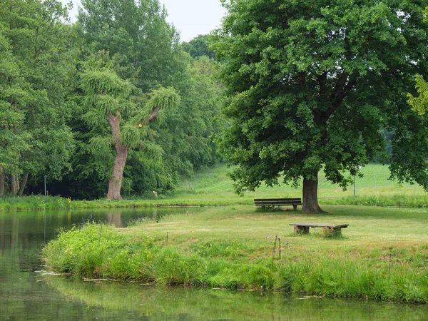 Zomer Het Duitse Münsterland — Stockfoto