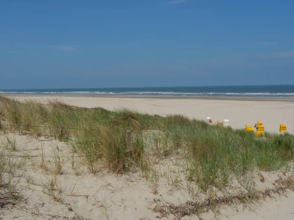 Île Juist Dans Mer Nord — Photo