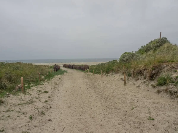 Île Juist Dans Mer Nord — Photo