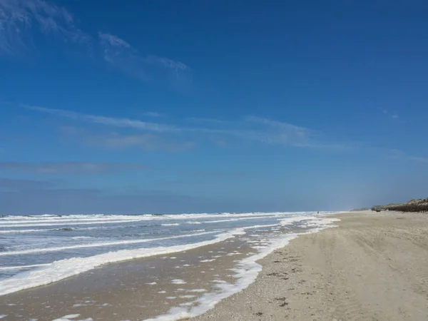 Isola Juist Nel Mare Del Nord — Foto Stock