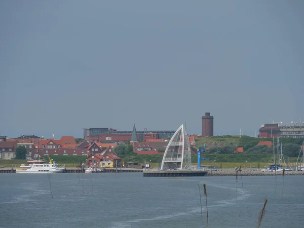 Het Eiland Juist Noordzee — Stockfoto