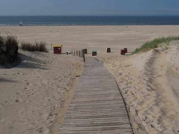 Het Eiland Juist Noordzee — Stockfoto