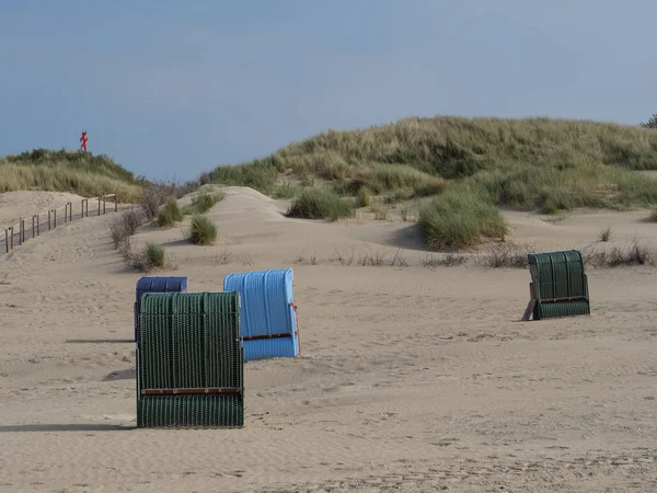 Die Deutsche Insel Juist Der Nordsee — Stockfoto