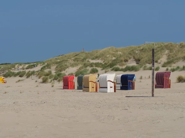 Isola Tedesca Del Juist Nel Mare Del Nord — Foto Stock