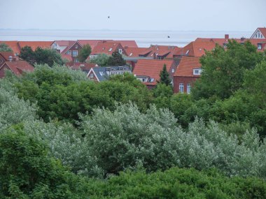 Juist Kuzey Denizi'nde Alman ada