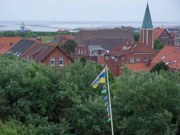 Île Allemande Juist Dans Mer Nord — Photo