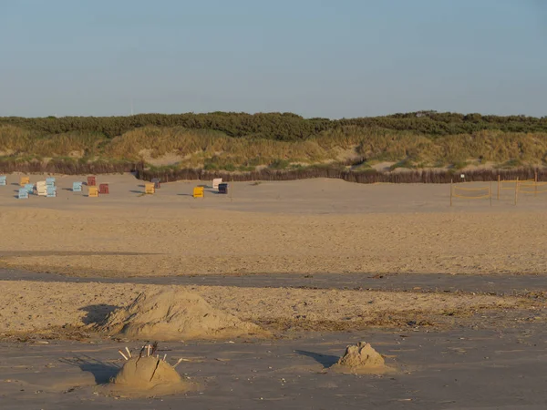 Isola Tedesca Del Juist Nel Mare Del Nord — Foto Stock