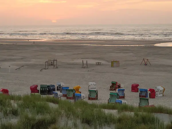 Juist Kuzey Denizi'nde Alman ada