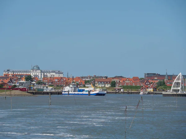 Île Allemande Juist Dans Mer Nord — Photo