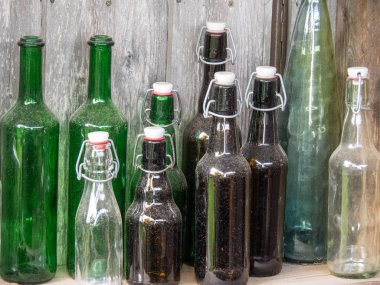 Bir Alman bahçesinde yaz mevsimi