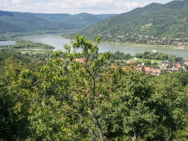 Esztergom Danube River — Stock Photo, Image