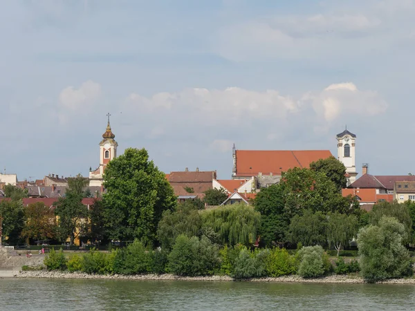 Pěkný Plavbu Řeka Dunaj — Stock fotografie