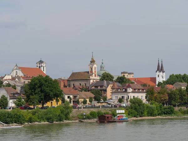 Pěkný Plavbu Řeka Dunaj — Stock fotografie