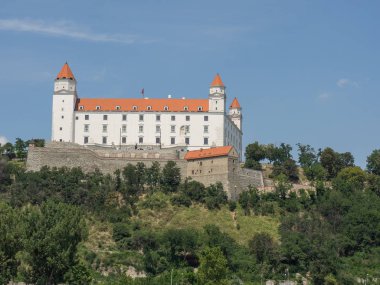 Bratislava ve nehir Tuna