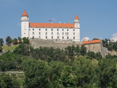 Bratislava ve nehir Tuna