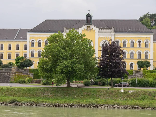 Croisière Fluviale Dans Vallée Danube — Photo