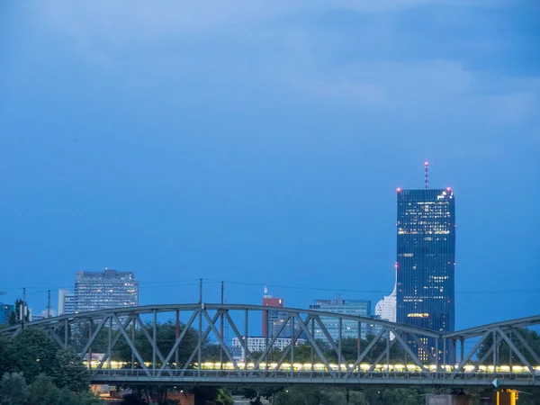 River Danube Vienna — Stock Photo, Image