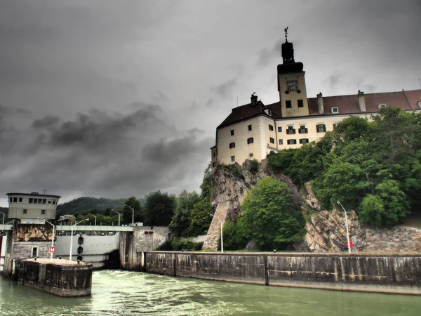 Klasztor Melk Dolinę Dunaju — Zdjęcie stockowe