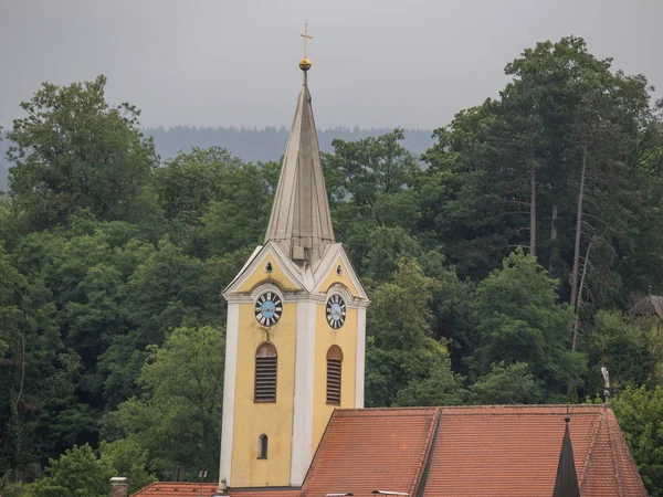 Das Kloster Melk Und Das Donautal — Stockfoto