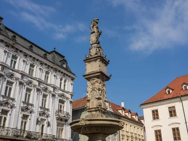 Bratislava Rio Danúbio Eslováquia — Fotografia de Stock