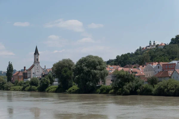 Une Croisière Fluviale Sur Danube — Photo