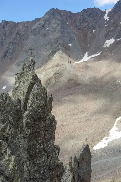 Wandern Den Österreichischen Alpen — Stockfoto