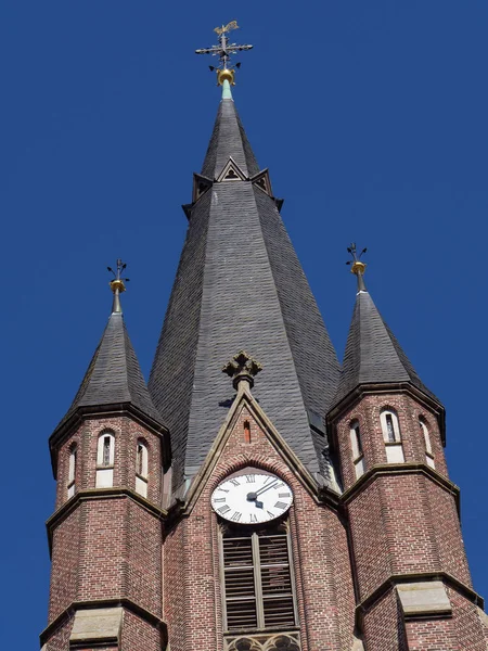 Das Kleine Dorf Weseke Deutschland — Stockfoto