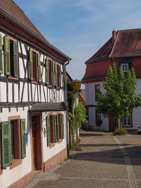 Das Französische Elsass Und Die Deutsche Pfalz — Stockfoto