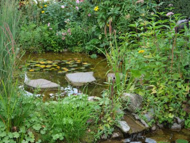 Bahçeye yaz akşamları