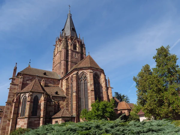 フランスのアルザス地方 Wissenbourg — ストック写真