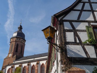 Alman Pfalz 'ındaki Kandel şehri.