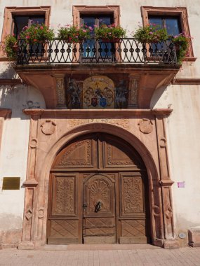 Fransız Alsace Wissembourg şehir