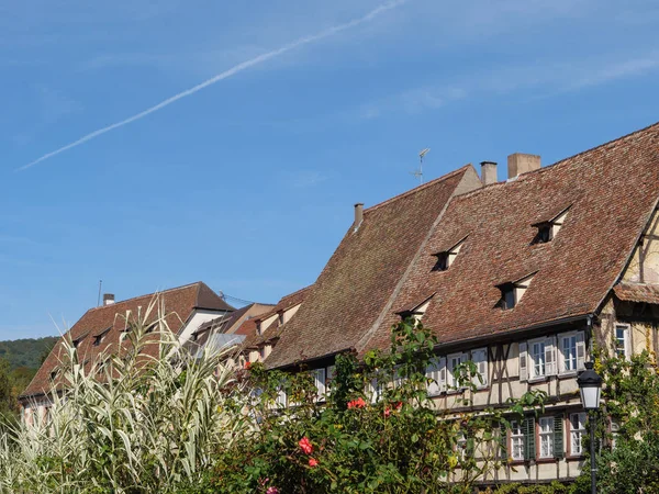 Stad Van Wissembourg Franse Elzas — Stockfoto