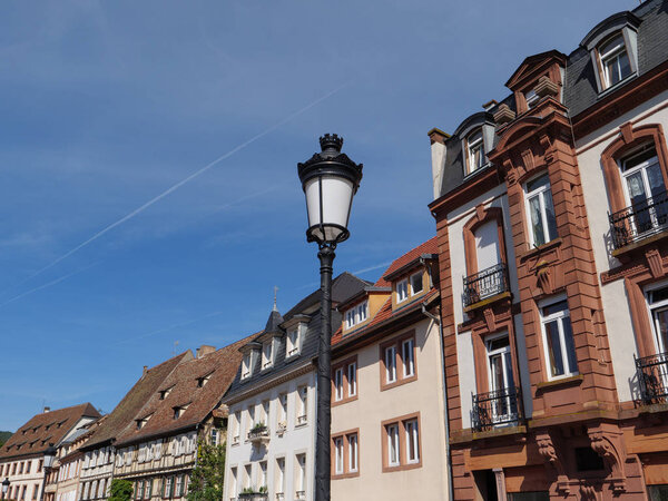 The city of Wissembourg in the French Alsace