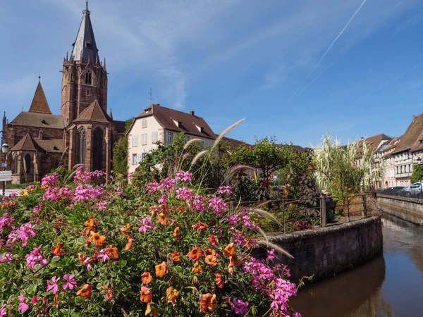 Ciudad Wissembourg Alsacia Francesa — Foto de Stock