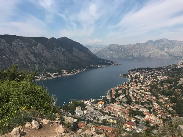 Montenegro Ciudad Kotor Mar Mediterráneo —  Fotos de Stock